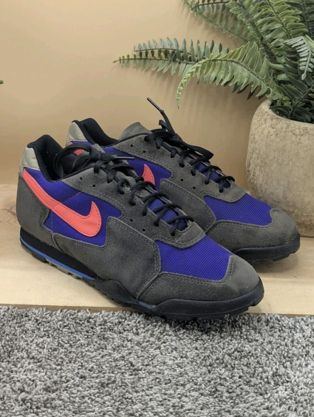 Nike Echelon 1992 Running Shoes Mens Size 9.5 Trail Walking Casual Vintage